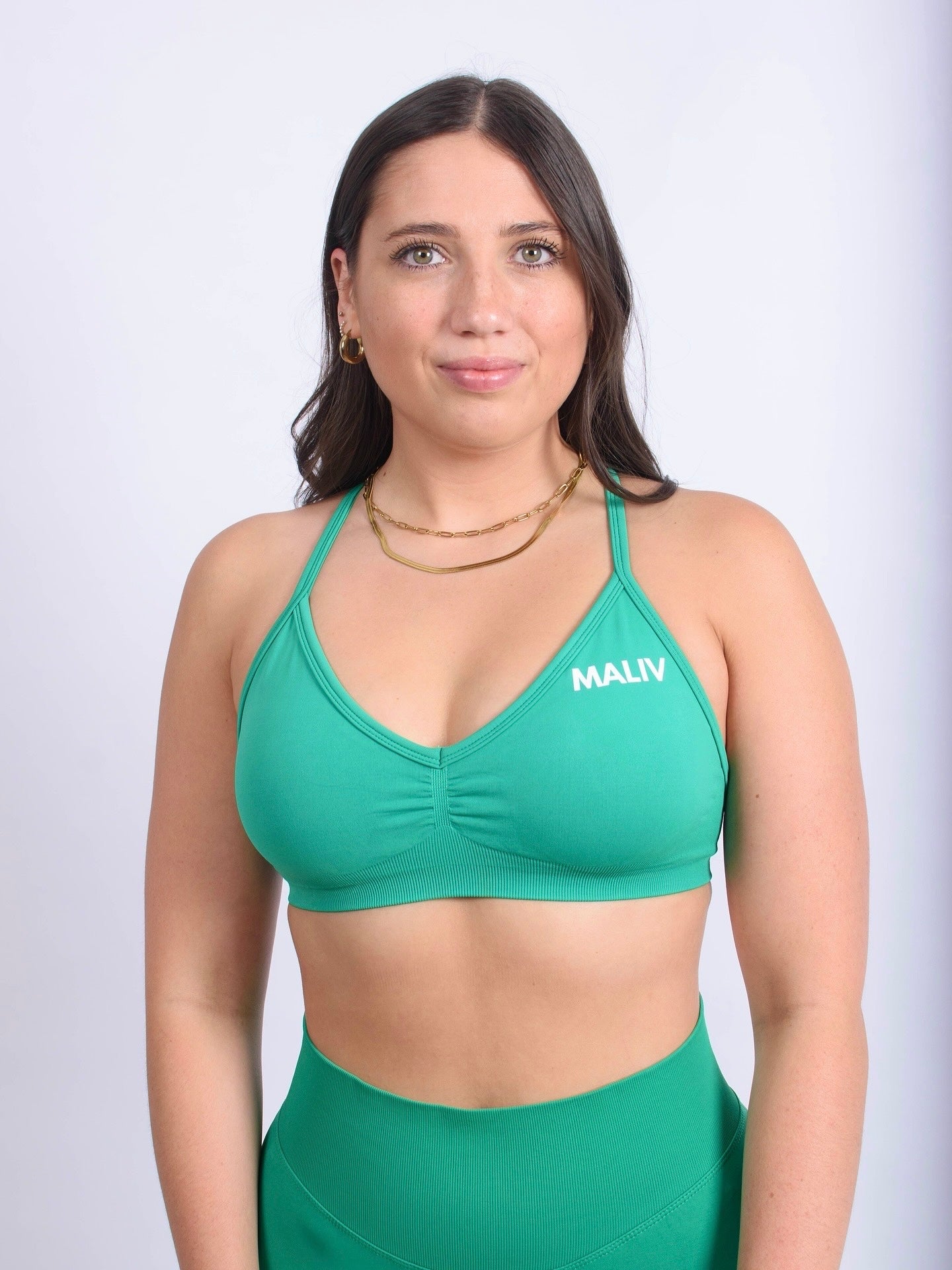 EMERALD SEAMLESS TOP